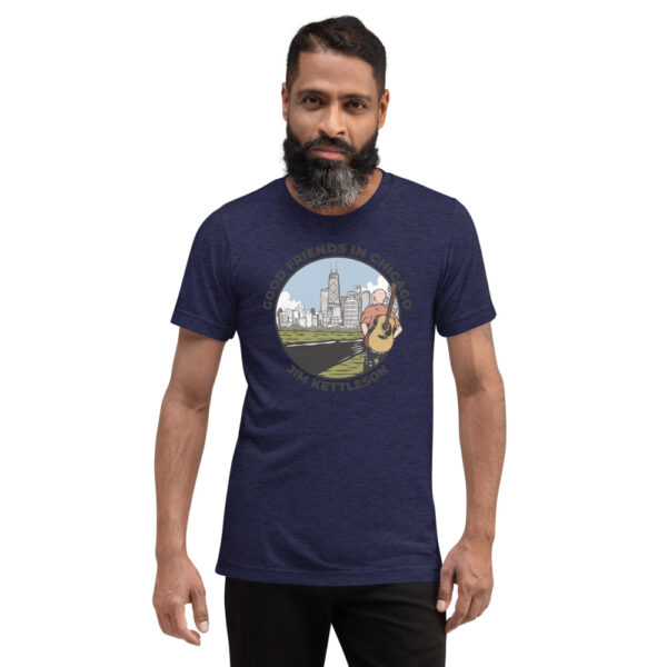 Good Friends in Chicago Short Sleeve T-shirt - Image 9