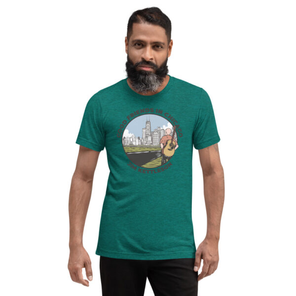 Good Friends in Chicago Short Sleeve T-shirt - Image 8